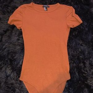 Forever 21 Tan Bodysuit
